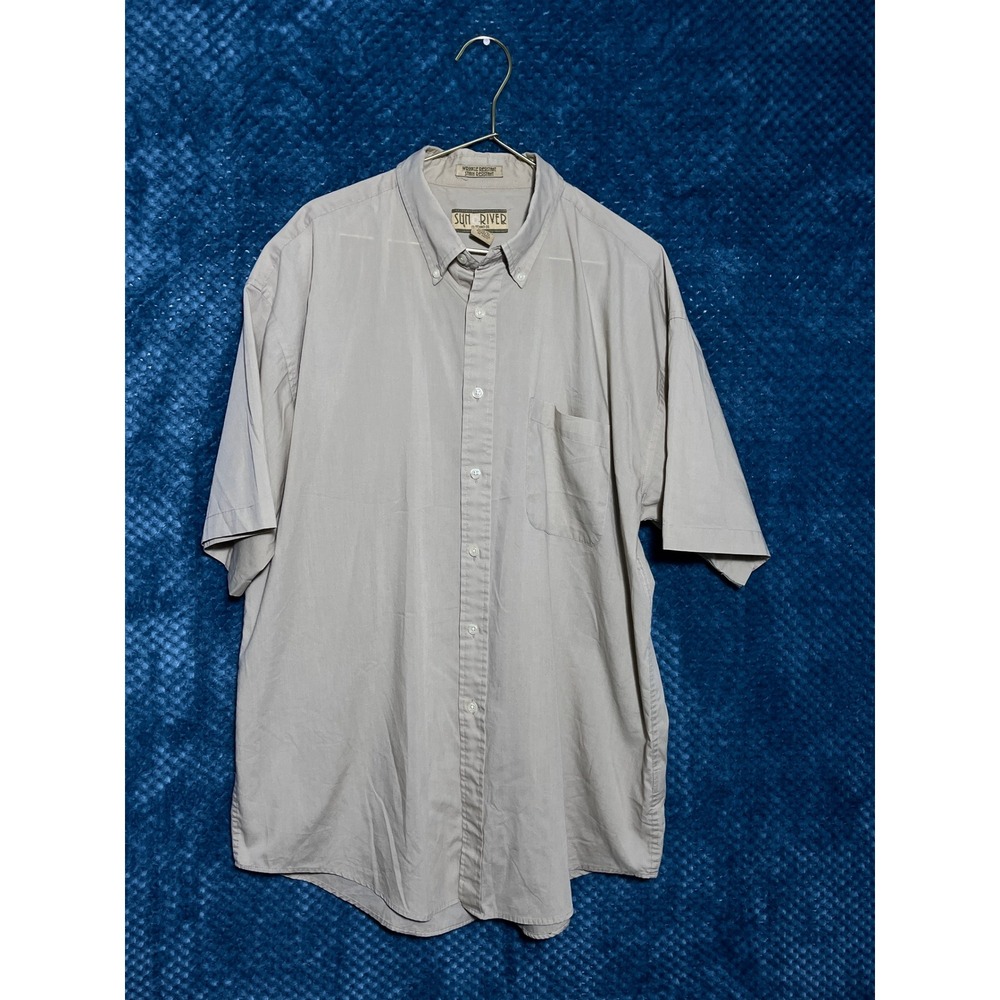 Sun River Clothing Co. short sleeve button-down‎ shirt